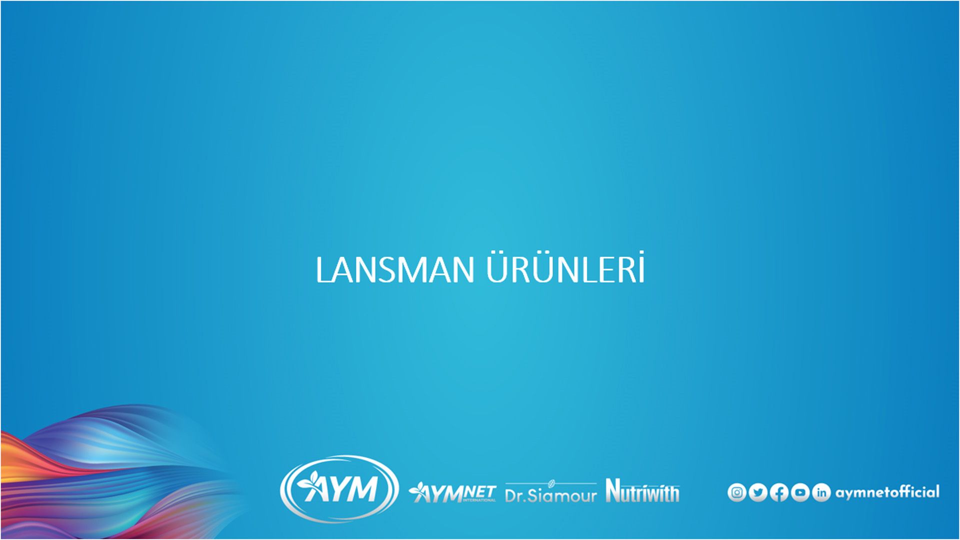 Lansman Ürünleri Sunumu