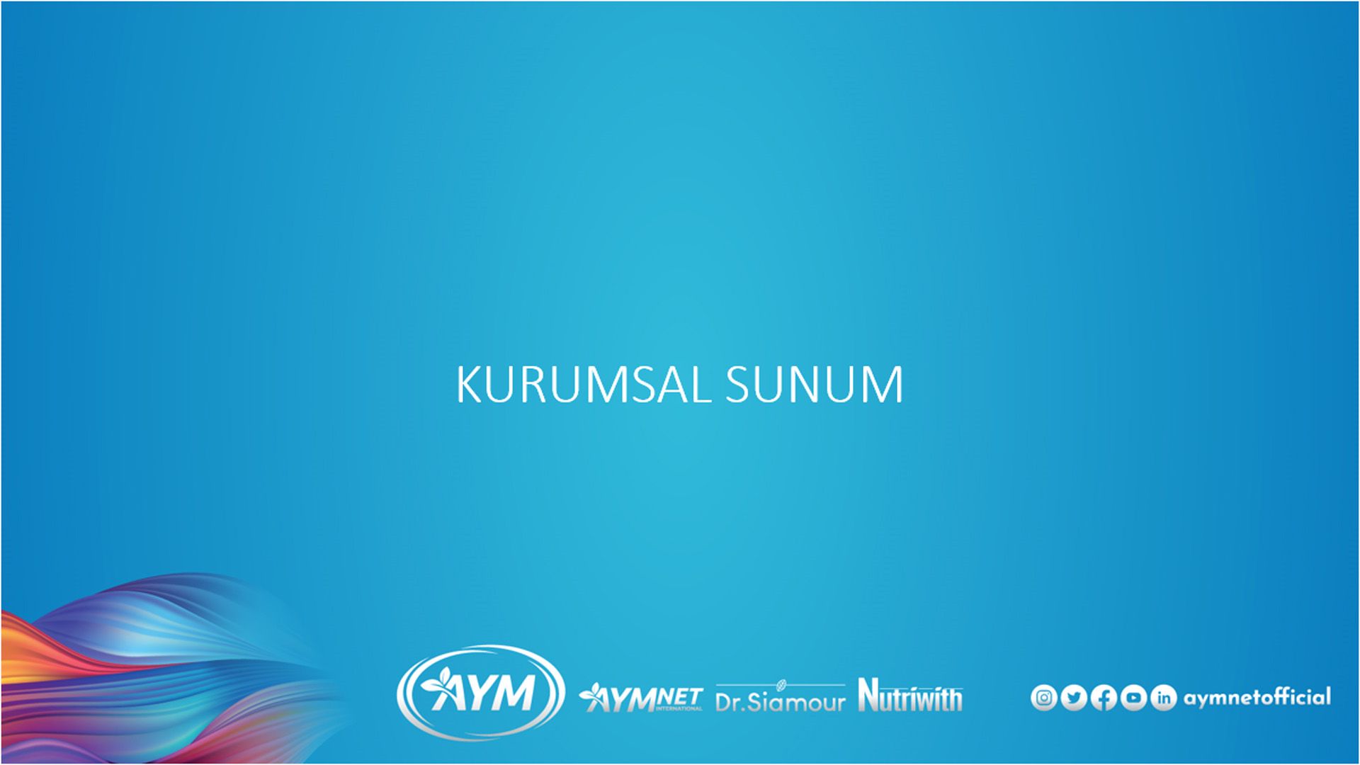 Kurumsal Sunum