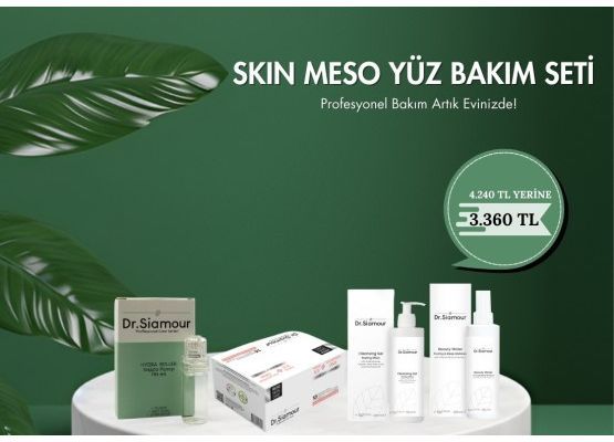 DR.SİAMOUR SKIN MESO SERUM YÜZ BAKIM SETİ