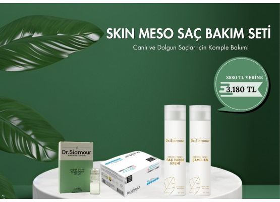 DR.SİAMOUR HAIR MESO SERUM SAÇ BAKIM SETİ
